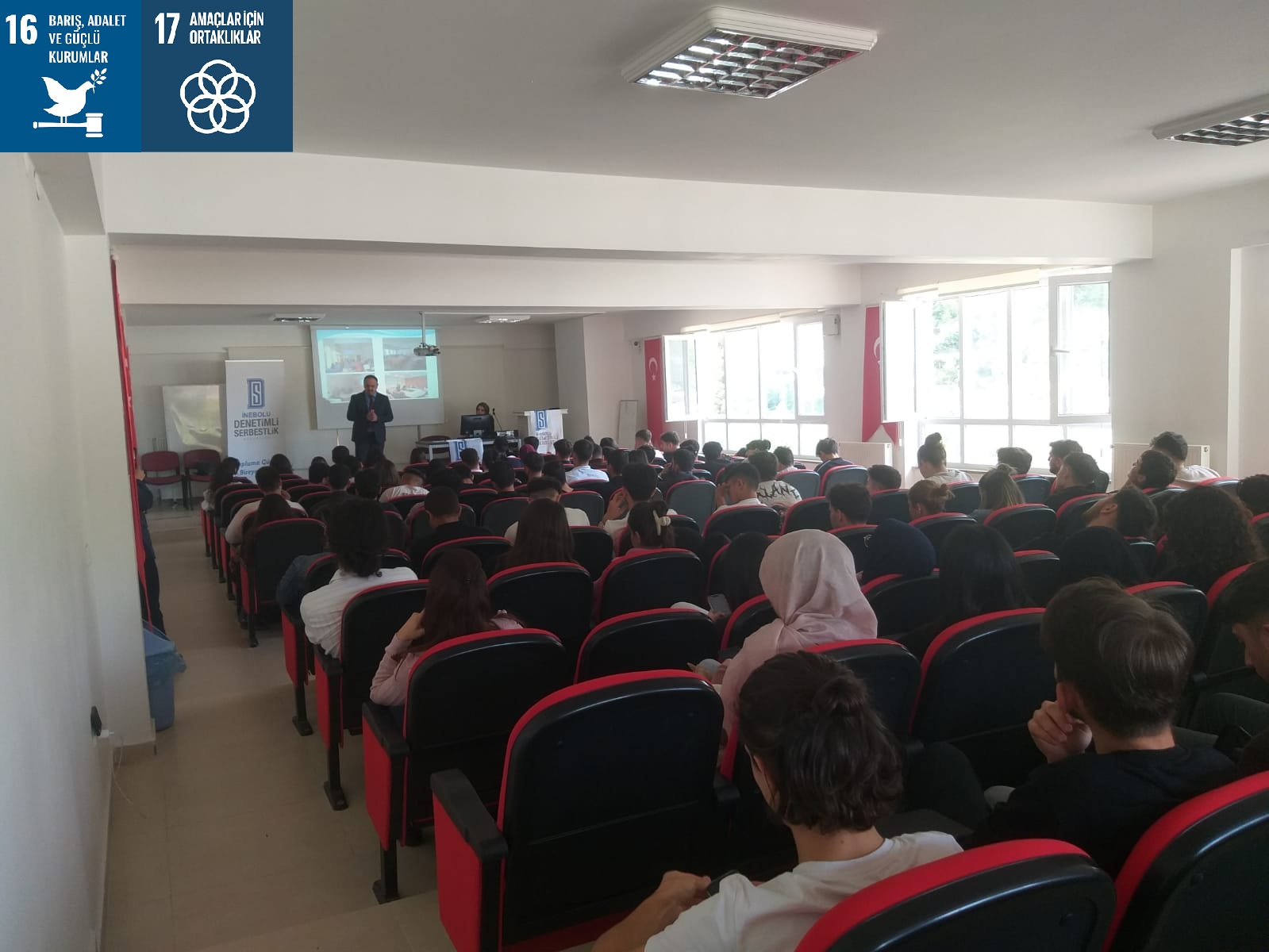 Yüksekokulumuzda İnebolu Denetimli Serbestlik Müdürlüğü Tanıtım Etkinliği Düzenlendi.