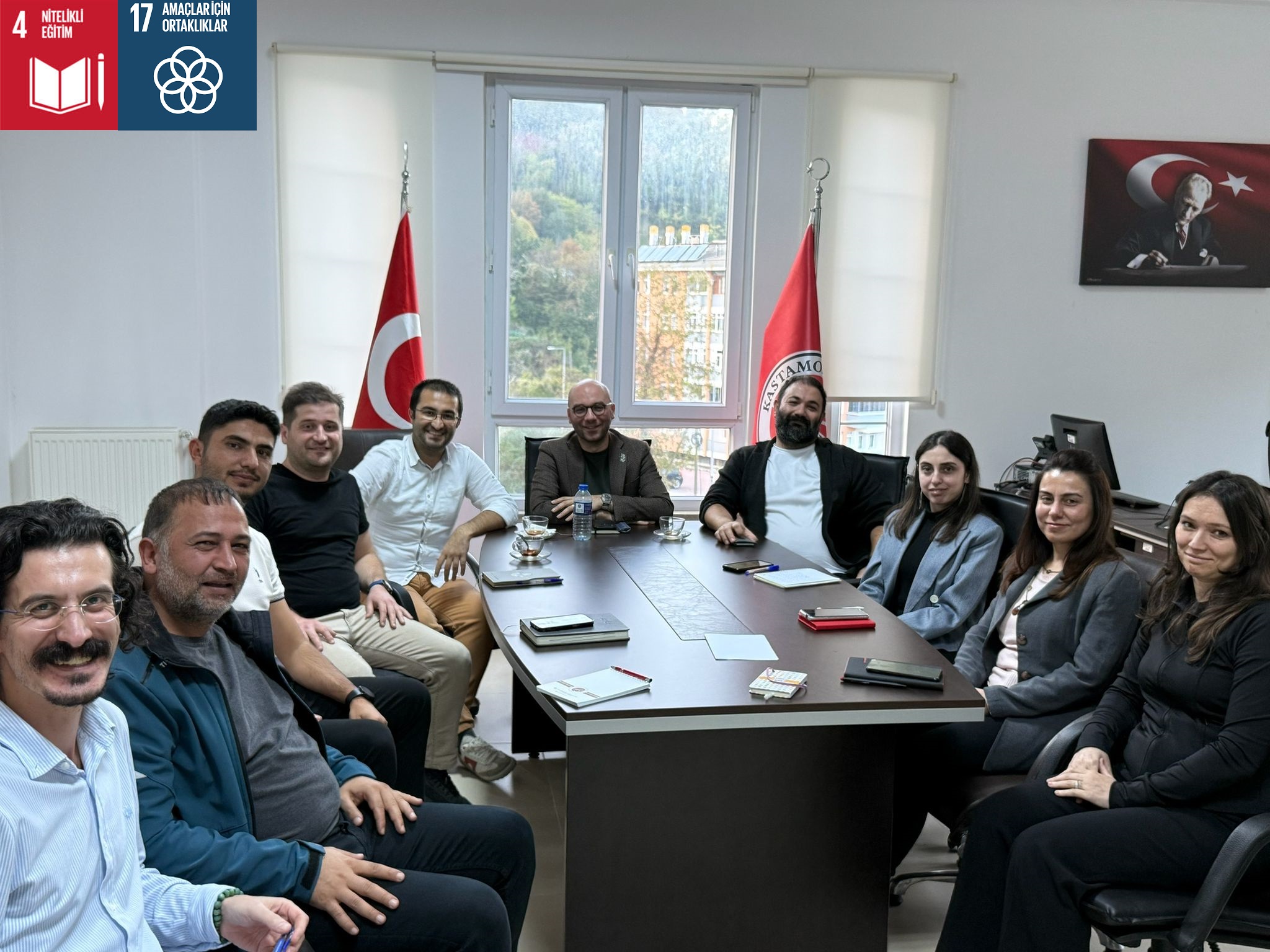 Eğitimde Mükemmeliyet Koordinatörü Prof. Dr. Berat Ahi’den Bozkurt Meslek Yüksekokuluna Ziyaret