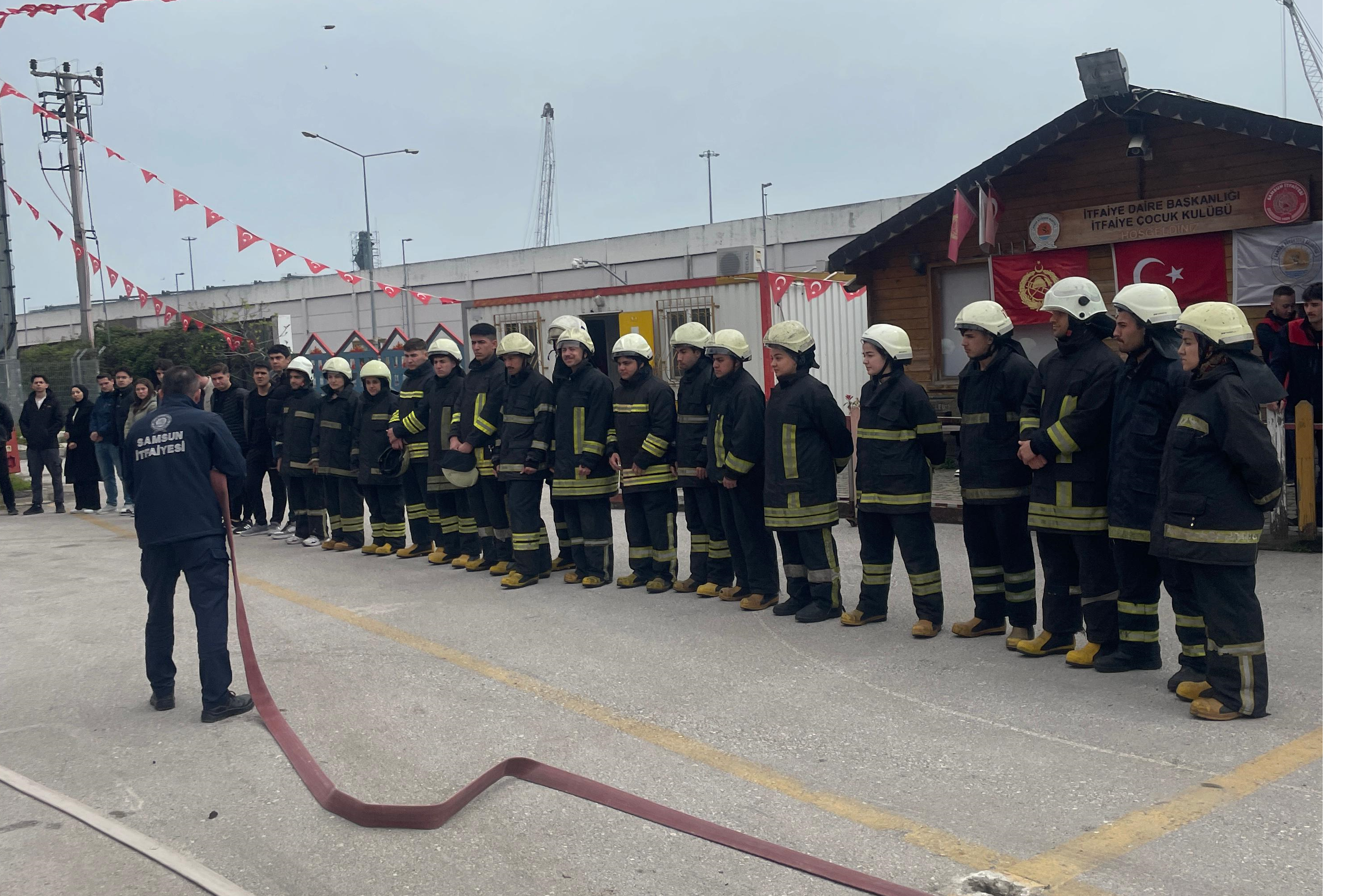 Bozkurt MYO Öğrencileri Samsun’da Uygulamalı Temel İtfaiyecilik Eğitimine Katıldı