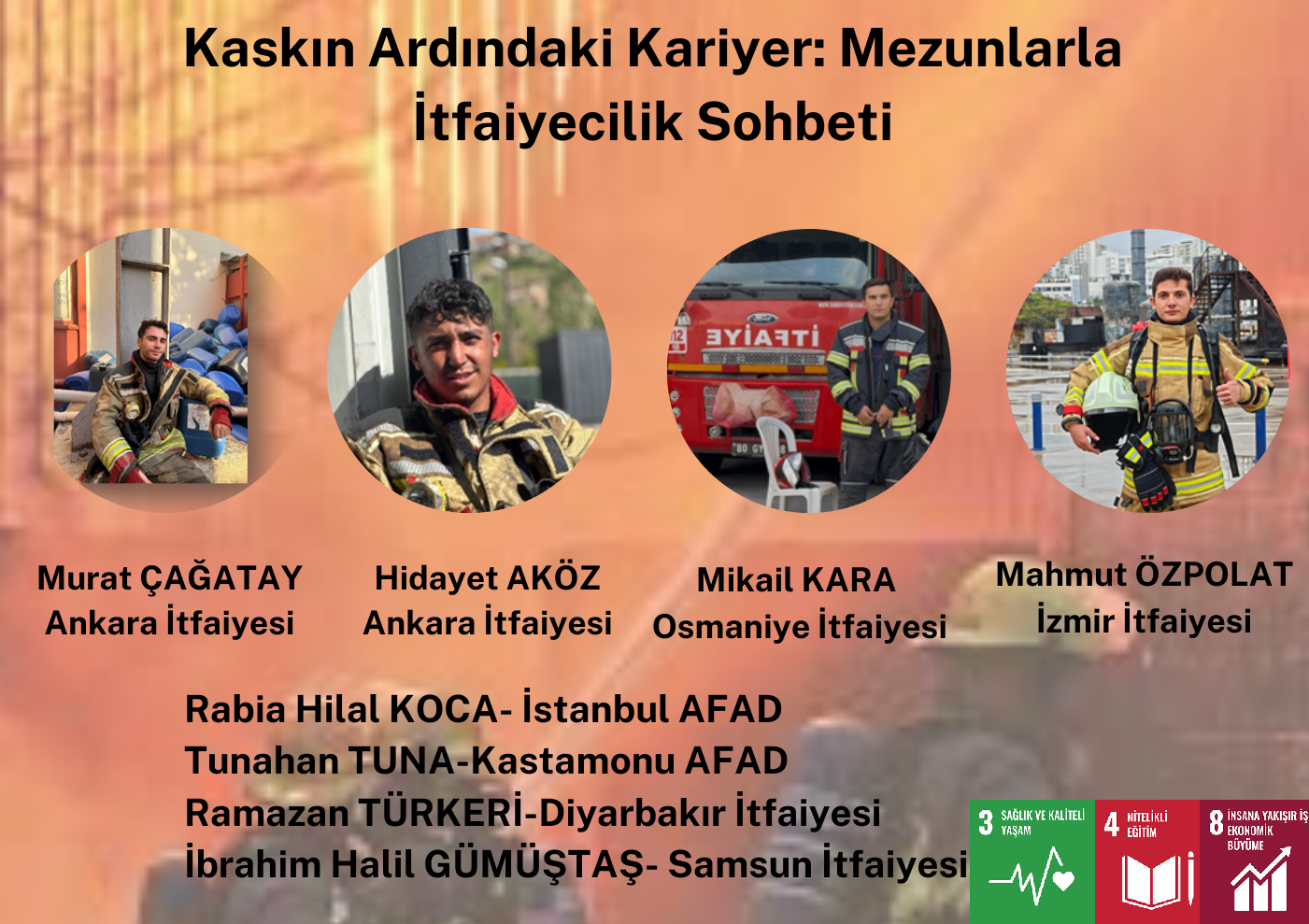 Sivil Savunma ve İtfaiyecilik Programı Mezun Buluşması Gerçekleştirildi.