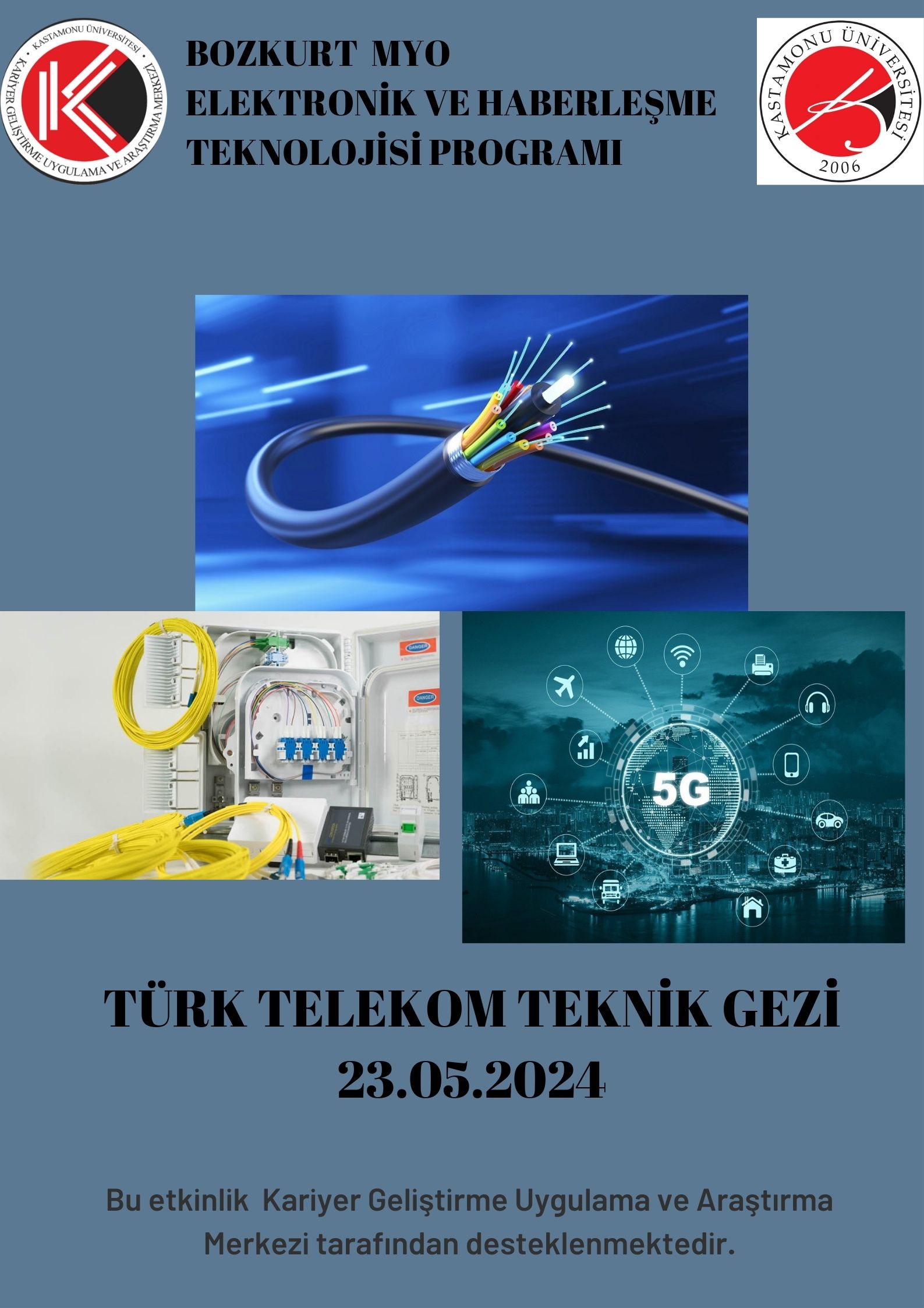 Elektronik Haberleşme Teknolojileri Öğrencilerine Teknik Gezi Düzenlendi.