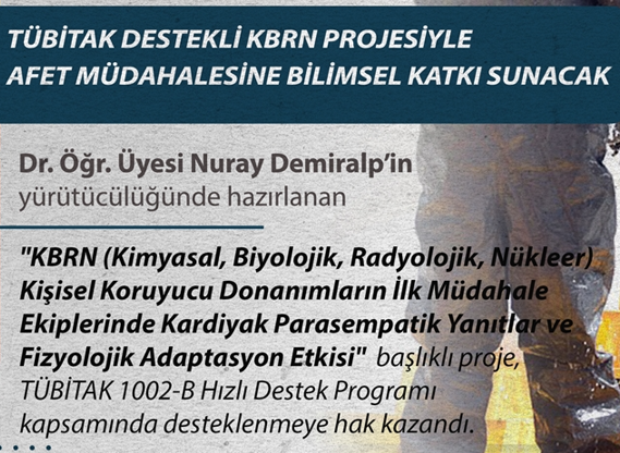 Kastamonu Üniversitesi TÜBİTAK Destekli KBRN Projesiyle Afet Müdahalesine Bilimsel Katkı Sunacak