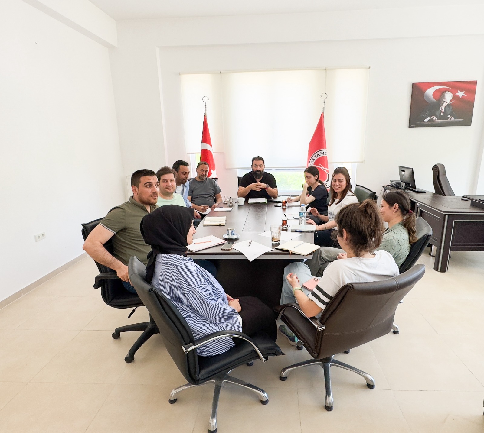 Bozkurt Meslek Yüksekokulu'nda Dönem Değerlendirme ve Görev Dağılımı Toplantısı Gerçekleştirildi
