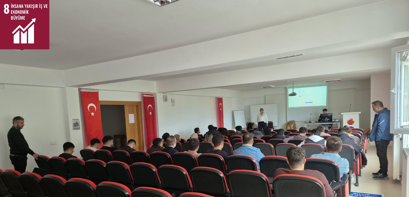 İŞKUR’dan Öğrencilerimize İş Arama ve İstihdam Süreçleri Hakkında Bilgilendirme Yapıldı